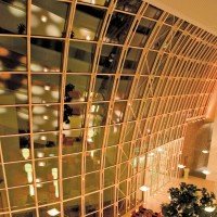 Lobby met voorgevel